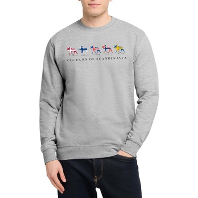 Colours of Scandinavia Elch Flaggen Skandinavien Camping Geschenk Unisex