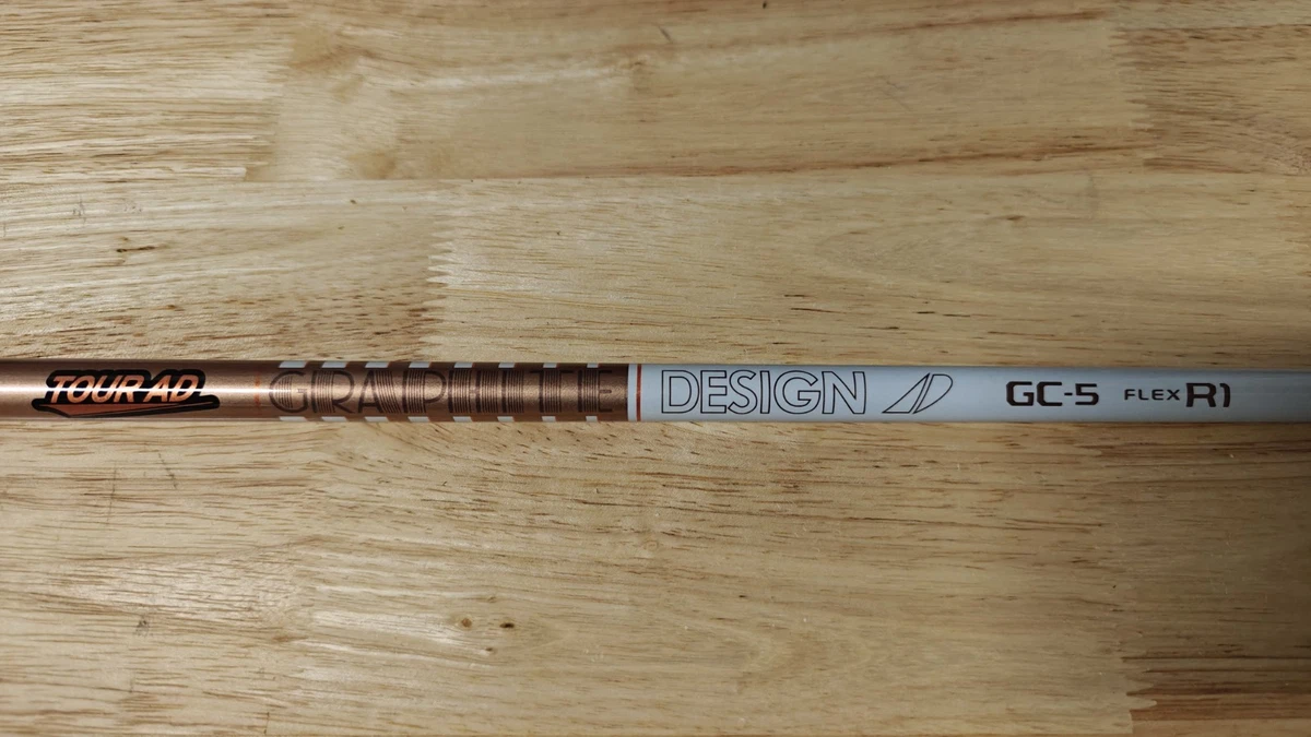 Set De 6 Shafts Graphite Design TOUR AD75 – Fers, Stiff, Tip 0.355, Graphite, Japon
