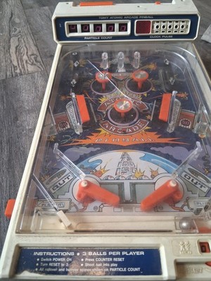 vintage Tomy Atomic Arcade Pinball machine from 1979 | eBay
