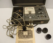 Vintage Accurate Instrument Co CRT Tube Tester Model 159, W/ Operating Manual