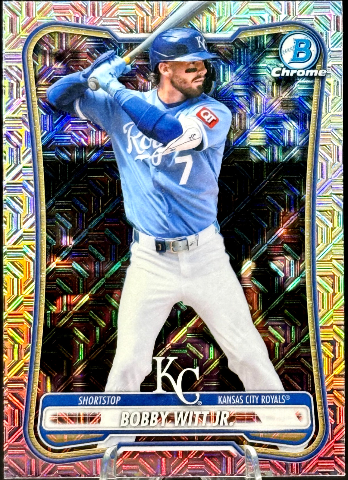 2026 Bowman Chrome - Bobby Witt Jr. #5 - Mojo Refractor