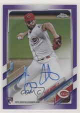2021 Topps Chrome Rookie Purple Refractor 177/250 Tejay Antone #RA-TA Auto 8h6