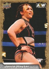 2022 Upper Deck AEW Gold Parallel Wrestling Cards Pick from List