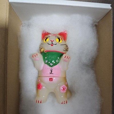 Konatsuya ''Negora'' Langhaar Custom Sofubi Monster Spielzeug - Shofuku-Ume -