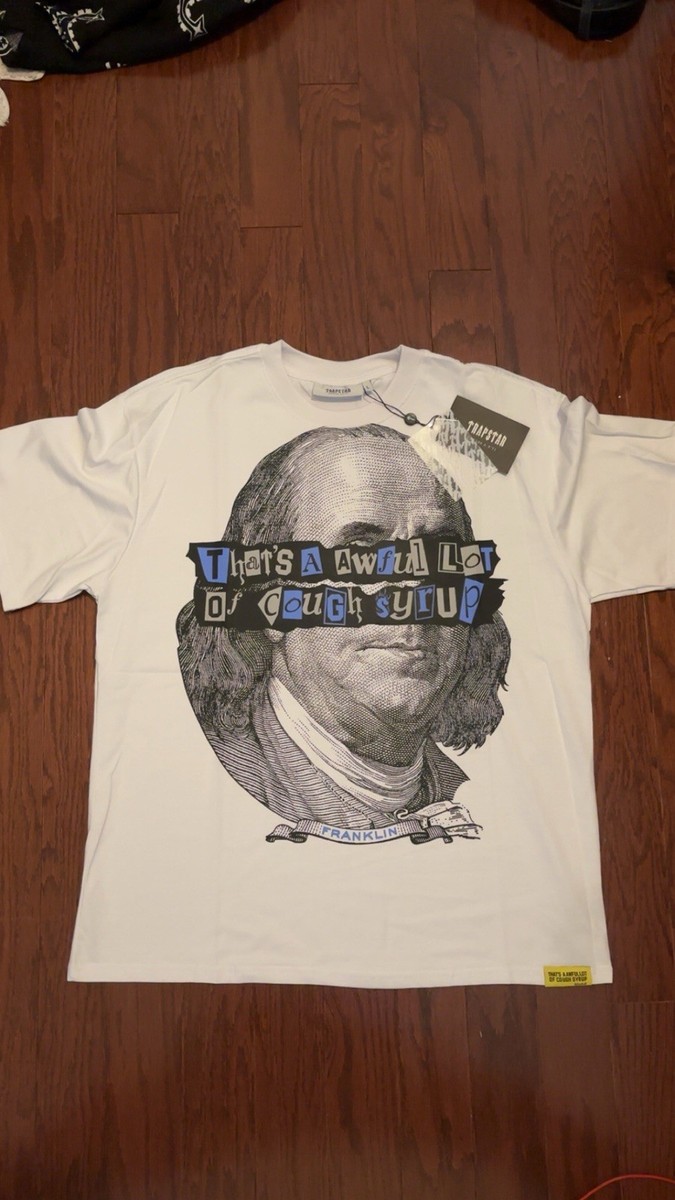 TRAPSTAR X AWFUL LOTTA COUGH SYRUP TEE SHIRT (SIZE LARGE) | eBay