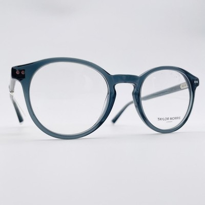 TAYLOR MORRIS Brille BLAU KEYHOLR RUND Brillengestell MOD: TM011 C3
