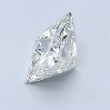 Cert. AGI 0.99 Carat Princess Natural Mined Diamond Loose H color VS1 clarity