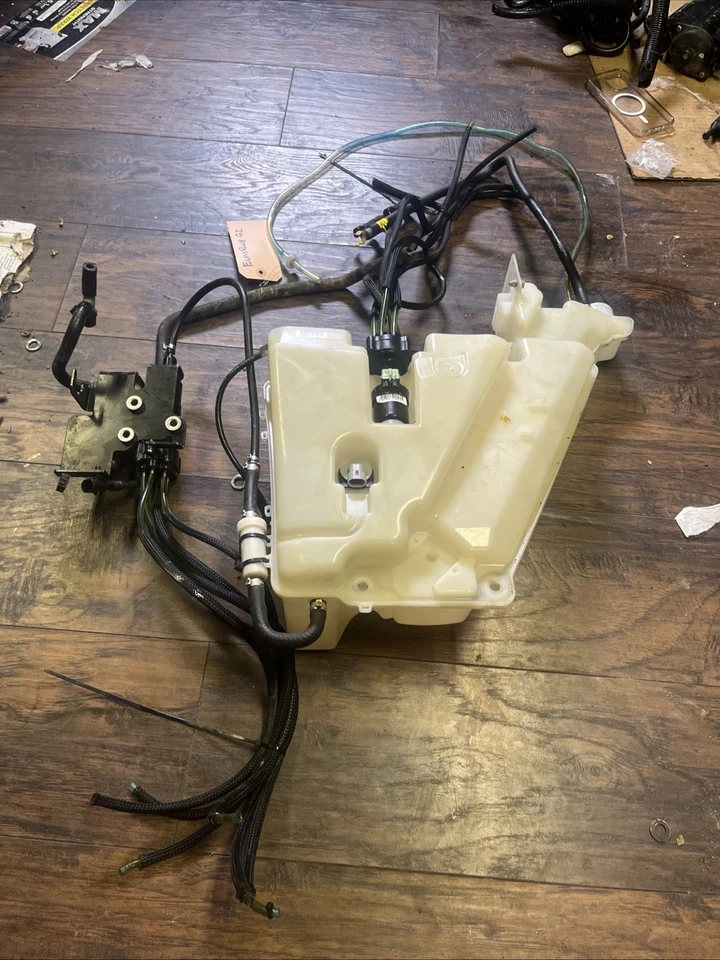 Evinrude E-TEC G2 TANQUE DE ACEITE BOMBA DE ACEITE CONJUNTO COMPLETO 150 175 200 225 250 300 HP Foto 3 de 4