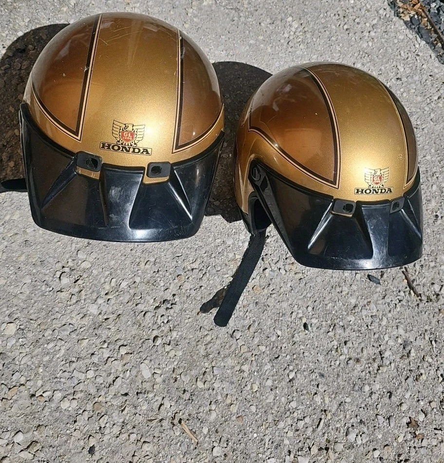Gold Open Faces Helmets for sale | eBay
