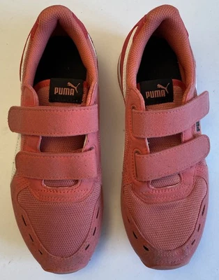 PUMA Fille T.34,5 Rose à Scratchs – Baskets Sneakers Running Lifestyle TBE - Photo 1/4