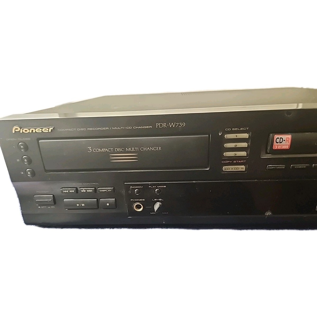 Pioneer PDR-W739 CD-R Recorder Multi Changer NO Remote | eBay
