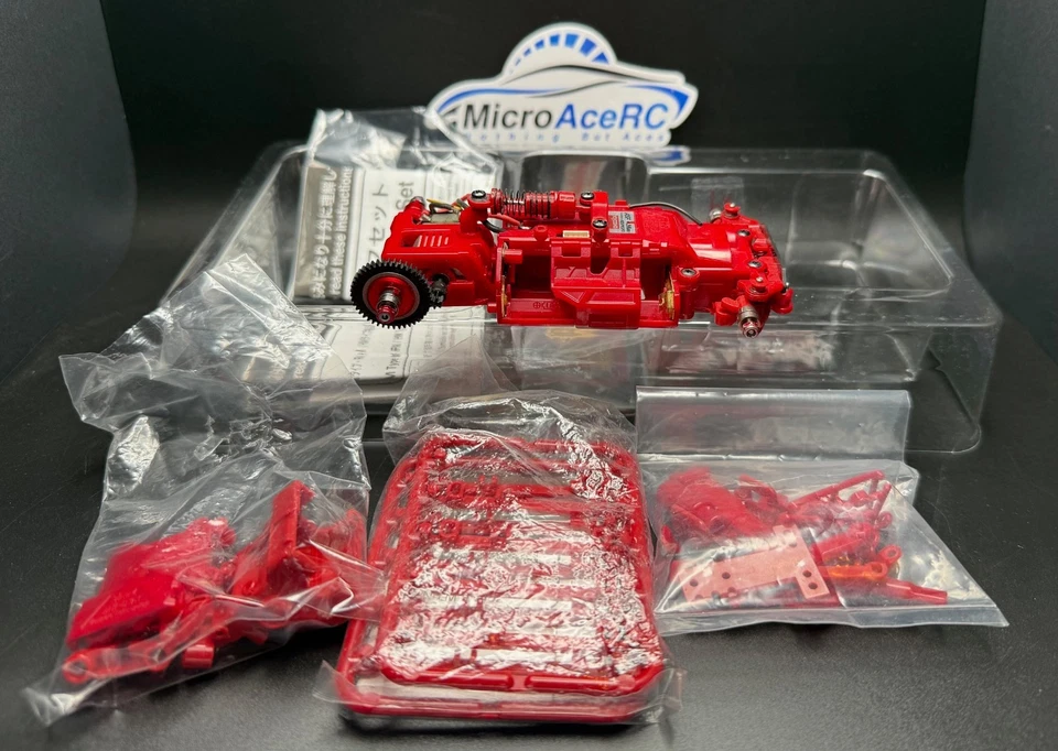 Kyosho Mini-Z MR-03 TikiTiki Chase Mode Red Limited Edition ASF 2.4 GHz Rare - Image 2 of 4