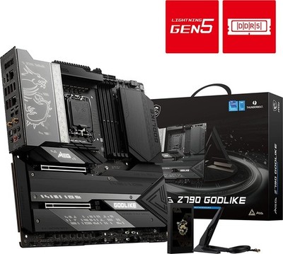 MSI MEG Z790 Godlike Mainboard Sockel LGA1700 Intel Core 12./13./14. Intel Gen.