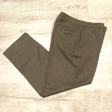 Vtg Levi's Action Slacks Brown Dress Pants Men  s Size 36 x 31 Flat Front USA