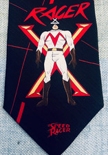 NIP RACER X Black 57" Adult Neck Tie 100 Silk