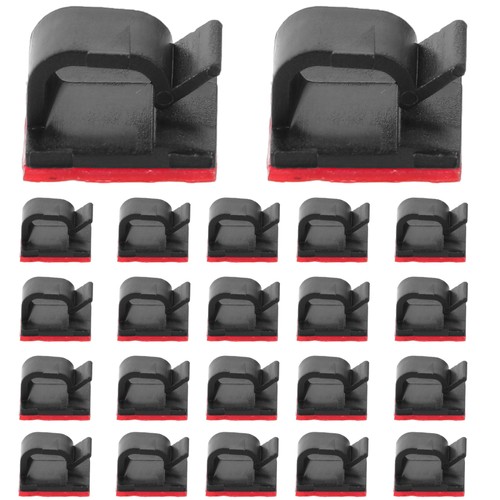 100 Pcs Verkabelungsschnalle Reparaturgerät Kabelclips Kleberkabel - 第 10/12 張圖片