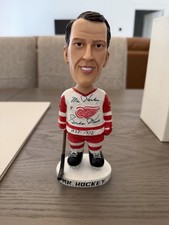 Mr. Hockey Gordie Howe Autographed Detroit Red Wings Bobblehead