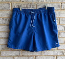 Southern Tide The Skipjack Blue Lined Swim Trunks Shorts Men's Size L