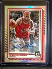 Dennis Rodman 2025-26 Panini Donruss Optic Silver Prizm Auto Bulls SP 20/49