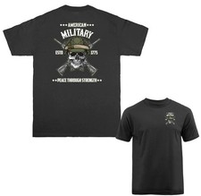 American Military Army Patriotic US Veteran T-shirt