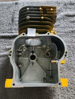 Vintage Briggs & Stratton 5 HP Engine Parts Accessories Aluminum Engine Block