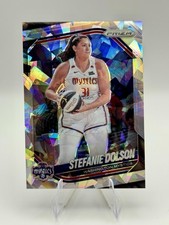 2025 Panini Prizm WNBA #112 Stefanie Dolson Ice Prizms