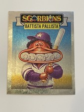 1990 Sgorbions Holidays Metallic Mouth Phil / Tooth Les Garbage Pail Kids Italy
