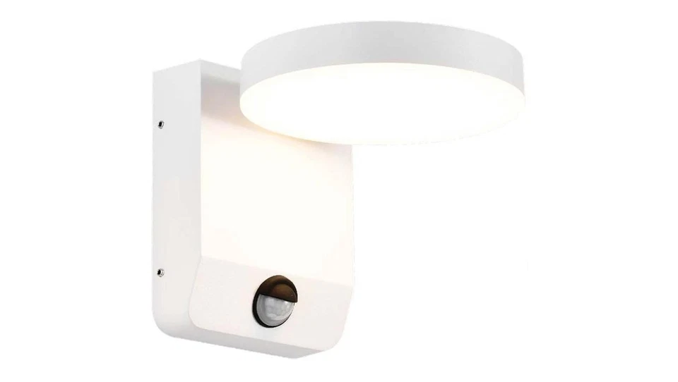 Lampa ścienna okrągła, kinkiet 350st LED 17W 2520lm 4000K biały z czujnikiem ruc - Bild 1 von 1