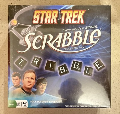 Scrabble Star Trek Collectors Edition Board Game Hasbro 2009 New/Sealed
