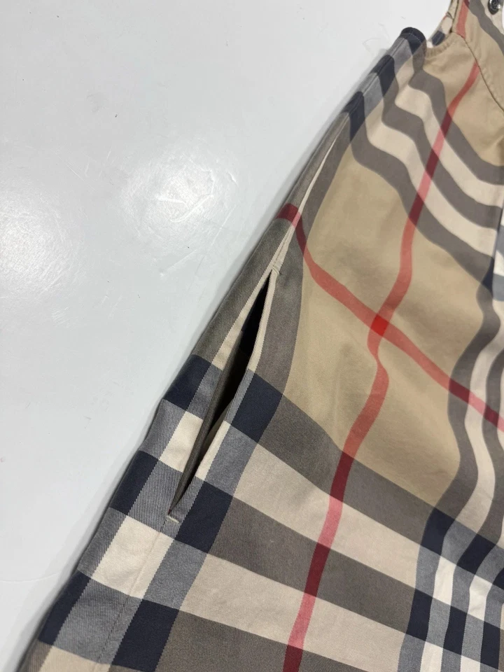 Vestido a cuadros para adolescentes Burberry 14Y sin mangas con bolsillos (72) Foto 4 de 4