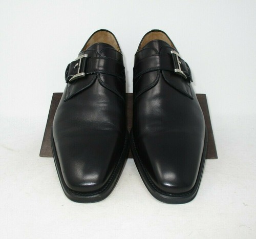 Magnanni Marco Black Single Monk Strap 