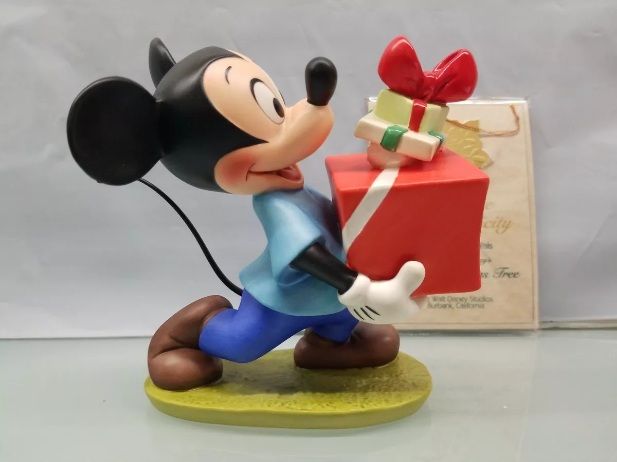 Disney WDCC Mickey Mouse 1995 Holiday Annual Pluto‘s Christmas Tree Figurine