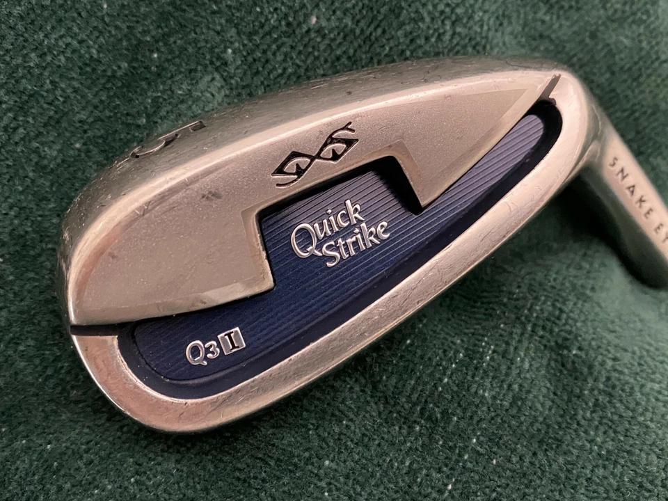 Juego de palos usados para diestros Snake Eyes Golf Quick Strike Q3i (5) hierro *solo cabeza* Foto 2 de 4