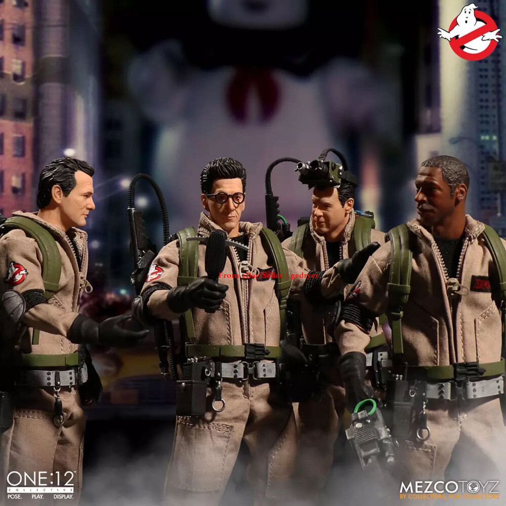 Mezco toys Ghost Busters 1:12 Luxurious ver limit 4Pcs Action
