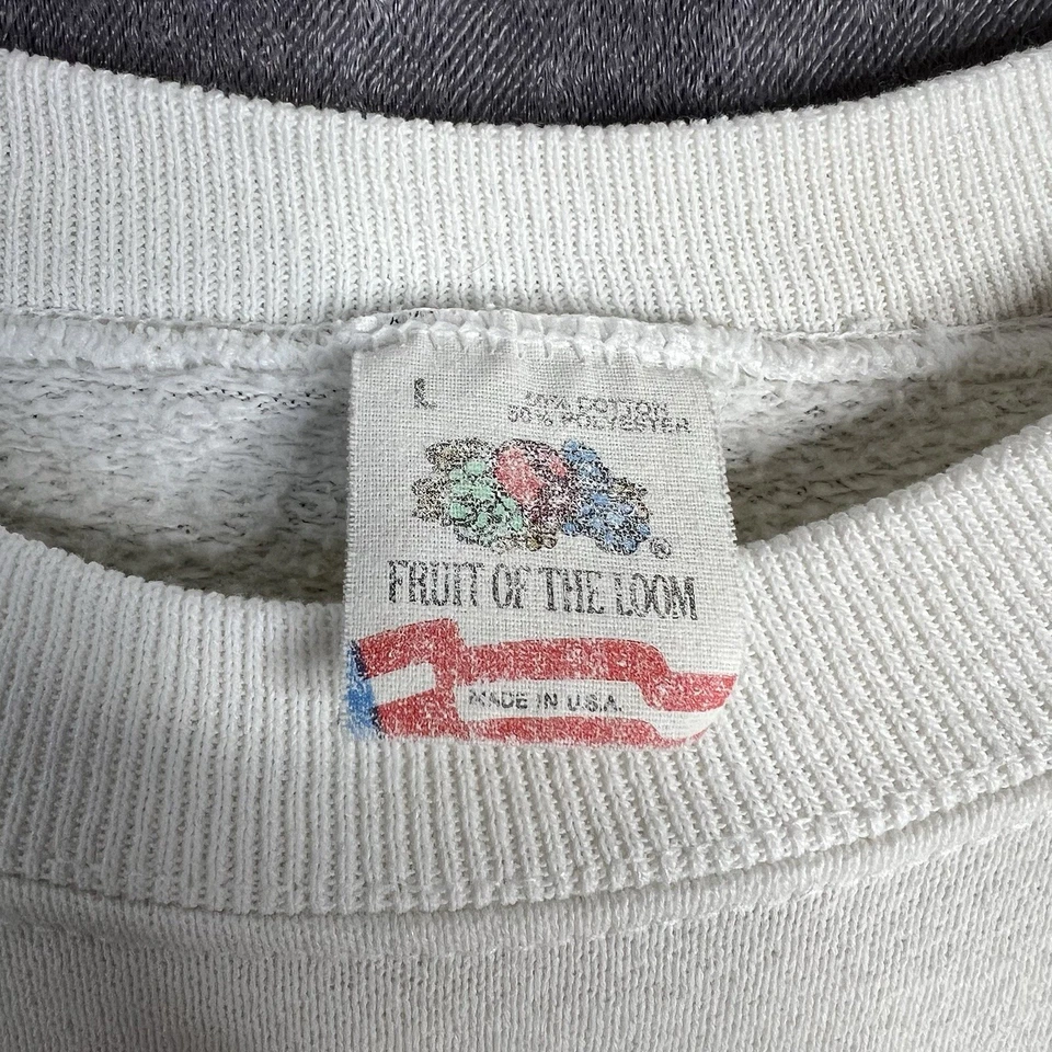 Винтажный свитшот 1989 ВНИМАНИЕ БАБУШКА С ФОТОГРАФИЯМИ размер большой от Painted Lady - Изображение 4 из 4