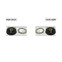 2X SKF FederbeinstüTzlager Vorne FüR Ford Transit Kasten Fa_ _ 2.0 Di Fd_