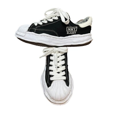 MAISON MIHARA YASUHIRO BLAKEY Low OG Black / White Canvas Sneaker