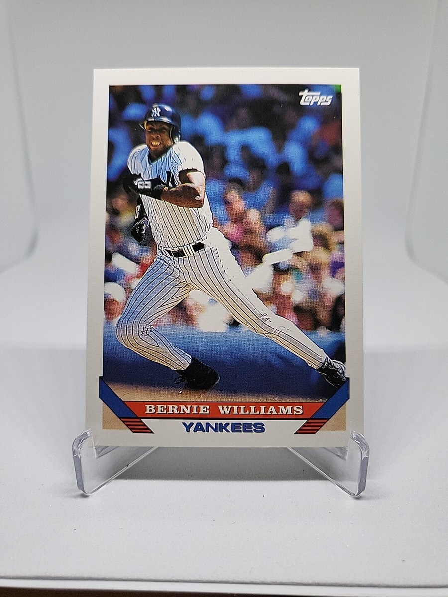 Bernie Williams 1993 Topps Baseball Card New York Yankees | eBay
