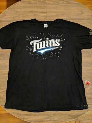 Minnesota Twins Star Wars Night at Target Field XL Black T Shirt