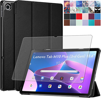 Lonfeid Schutzhülle +Folie Lenovo Tab M10 Plus (3rd Gen) 10,6 2022 TB125/TB128-3