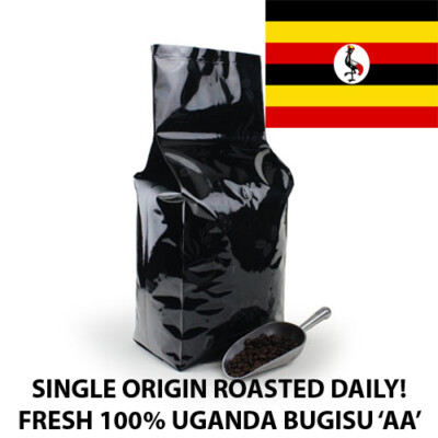 2, 5, 10 lb Uganda Organic Fresh Roasted Coffee Whole Bean or Ground - Arabica