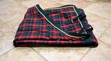 Integrity Beval New custom stable sheet show cooler blanket plaid 78-80"