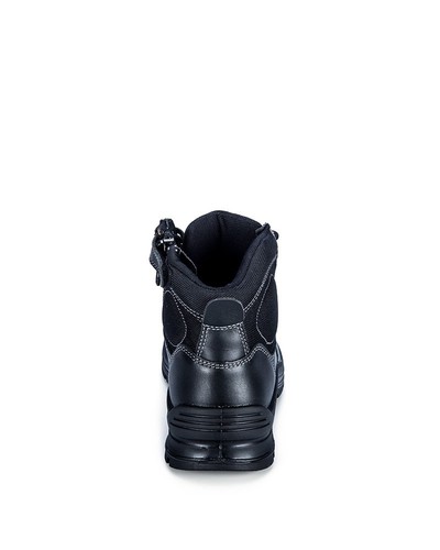 Blundstone Black Lace Up/Zip Steel Cap 