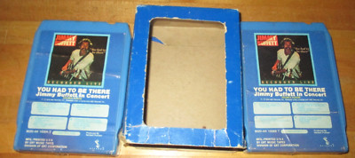 Jimmy Buffett: You Had to Be There Concert 2-8-Track Set with Slipcase