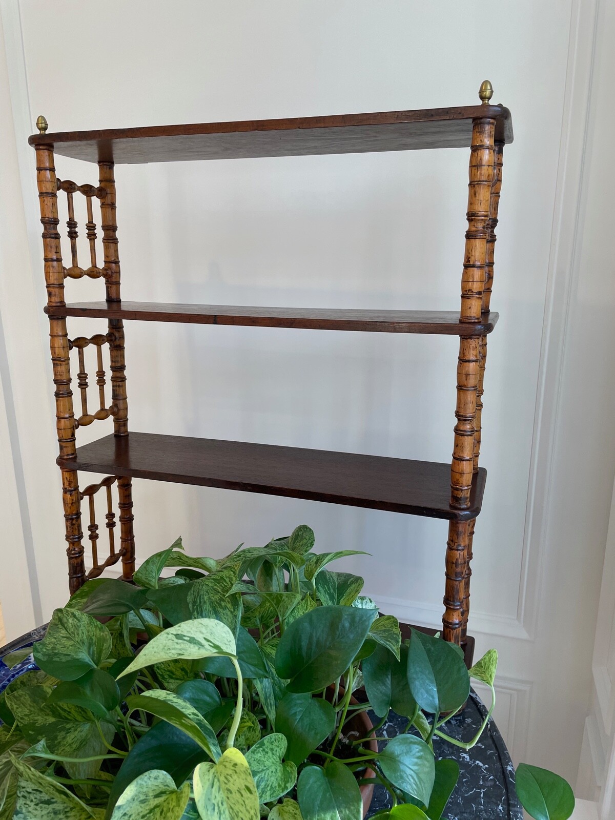 Bamboo antique shelf eBay