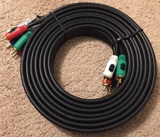 Premium Component Video/Stereo Audio Cables (12 ft)