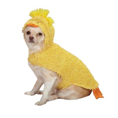 HALLOWEEN Dog Costume JUST DUCKY Duck X-Small Small NEW TAG