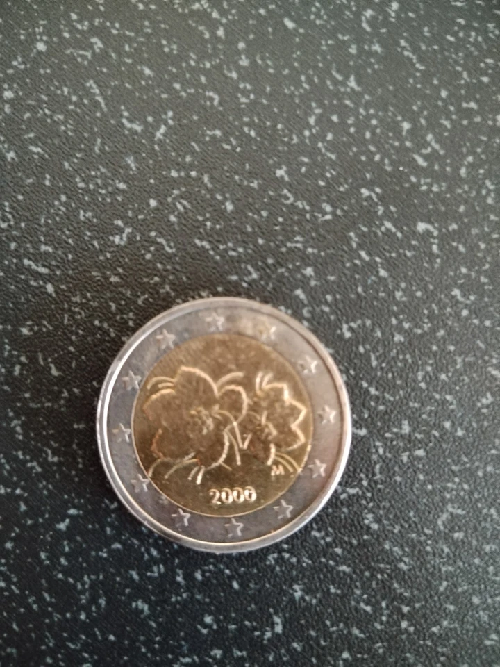 2 € finlande 2000 pièce neuve vendu sous capsule ou cartonnage - Photo 1/1