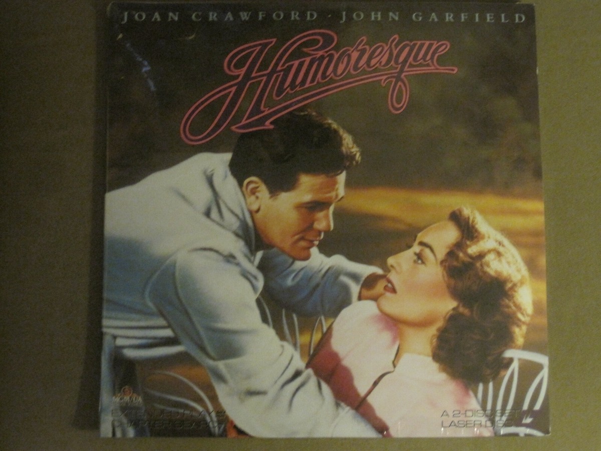 HUMORESQUE (1946) LASERDISC JEAN NEGULESCO JOAN CRAWFORD