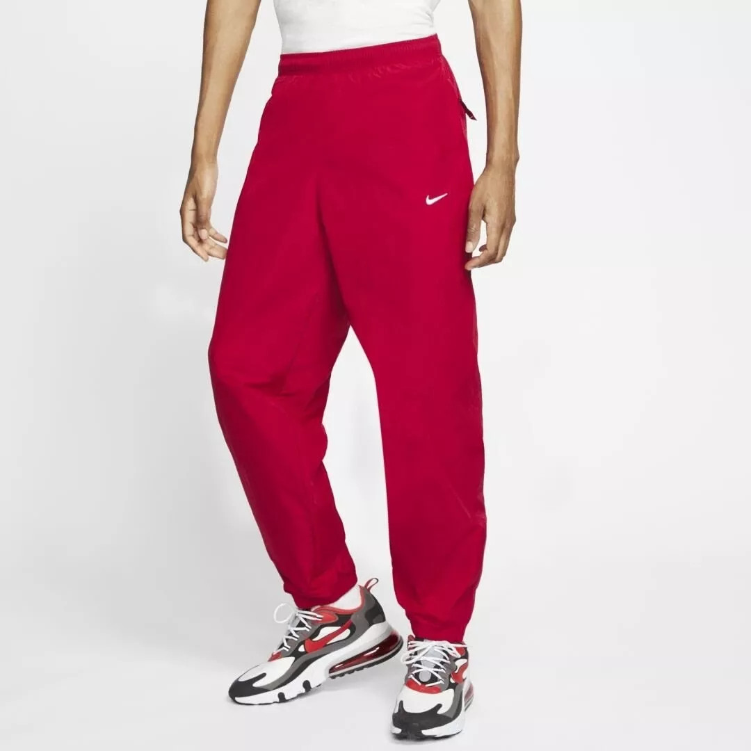 Nike NikeLab Collection NRG Nylon Track Pants - CD6544-687 - Red - Medium eBay